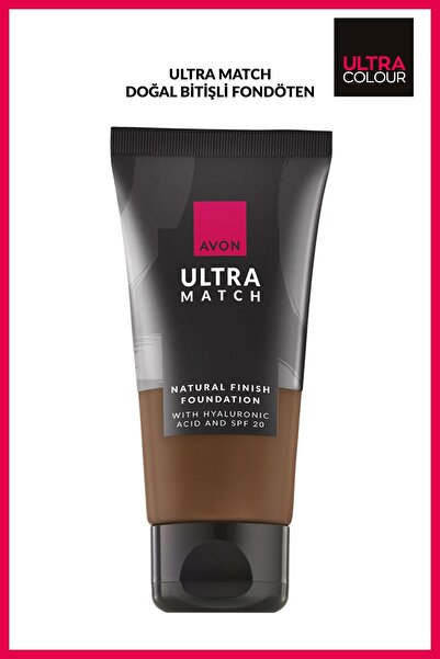 AVON Ultra Match Doğal Bitişli Fondöten 30ml - 510N (Walnut)