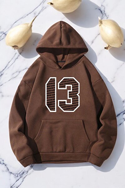 trendypassion Blackstar 13 Printed Unisex Oversize Sweatshirt