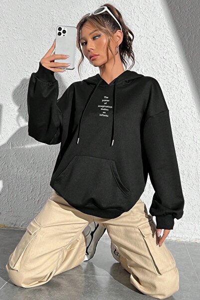 trendypassion Hanorac unisex oversize The Power Of Printed