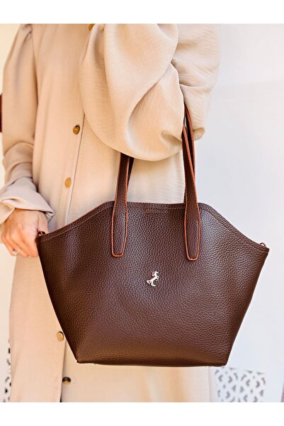 H&D COLLECTİON حقيبة يد وكتف نسائية من ميامي بولو كلوب بـ 6 أقسام