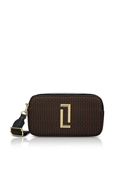 Lavie Luxe صندوق مونو فيني 25 للنساء (أسود/شوكولاتة)