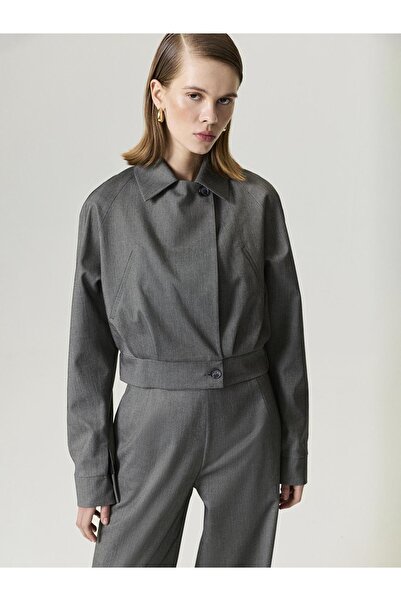 Nocturne Gizli Pat Detaylı Ceket