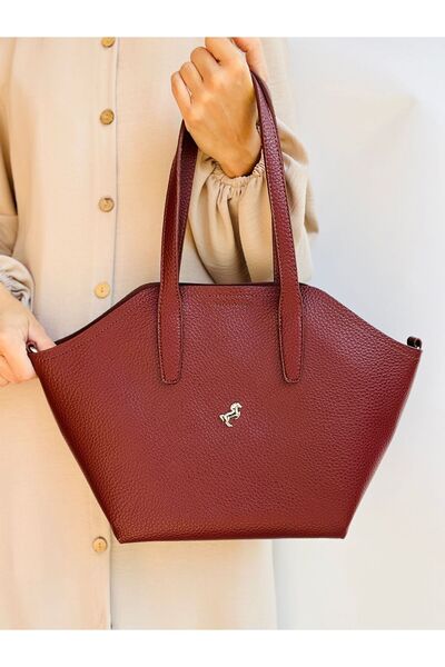 H&D COLLECTİON Miami Polo Clup 6 Compartment Women's Hand and Shoulder Strap Bag