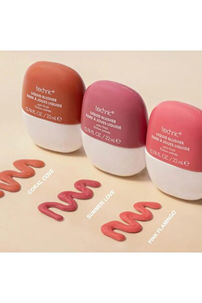 TECHNIC أحمر الخدود السائل الصيفي - حب الصيف