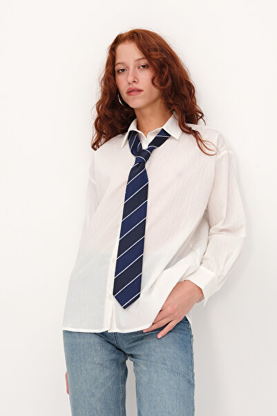 Addax Long Sleeve Striped Shirt G8404
