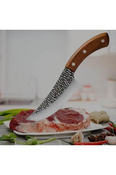 OEM Japanese Style Kitchen Knife with Sheath, Steel, 15 cm Blade