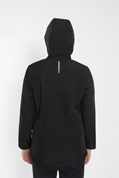 Crozwise Black Women's Waterproof Softshell Outdoor Coat / Jacket - 5037-10