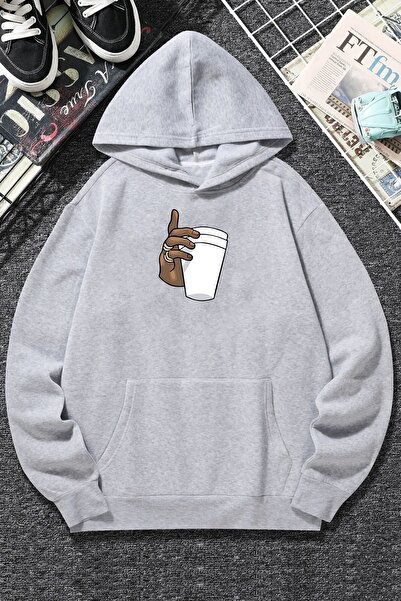 trendypassion Unisex Tupac Coffee Printed Sweatshirt