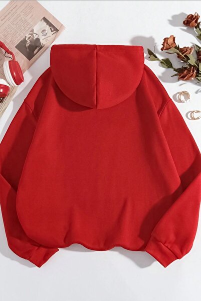 trendypassion Unisex Oversize Dream Butterfly Printed Sweatshirt