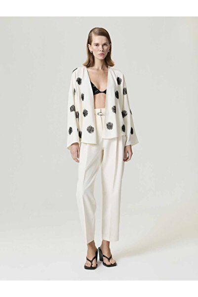 Nocturne Nakış İşlemeli Kimono