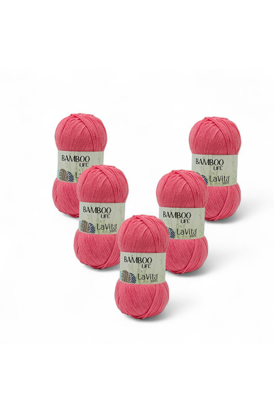 LaVita Yarn Bamboo Life Νήμα Πλεξίματος στο χέρι 50% Μπαμπού 50% Ακρυλικό 500...