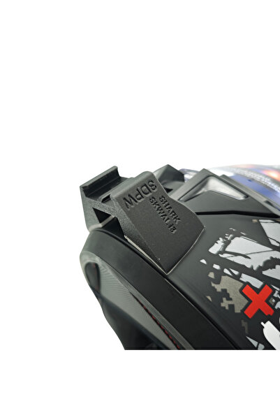 3DPW 3D PART WORKS 3DPW Shark Skwal i3 Kask uyumlu chinmount aksiyon kamera ç...