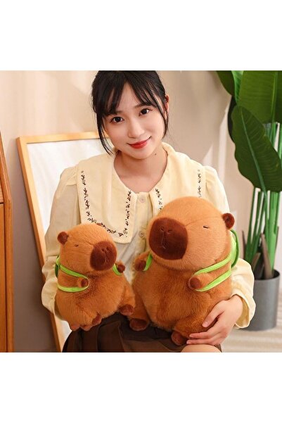 OEM Plush Capybara Toy, 25cm, Multicolor
