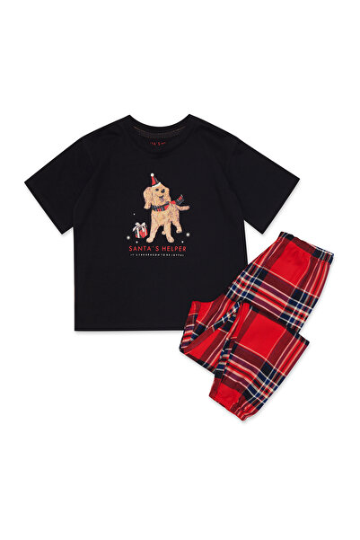 ESOTIQ Kids' Pajamas Nightwear Christmas Pattern 100% Cotton Cute & Comfortable | Jolina