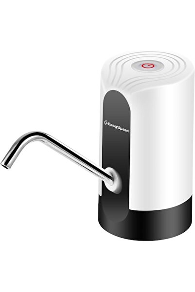 dalimag Electric Water Dispenser, EASYSPEED, Portable Pump for Bottles, Touch Control, USB Rechargeable, Sil