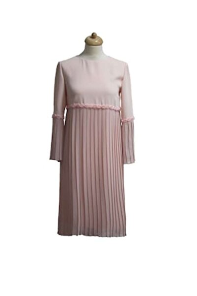 Tyana Art Rochie elegantă plisată, roz, mărimea 38
