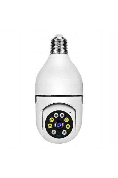 DomowyŚwiat Bec cameră de supraveghere WiFi, Full HD 1080p, rotație 360°, senzor de mișcare, vedere nocturnă IR, două ape