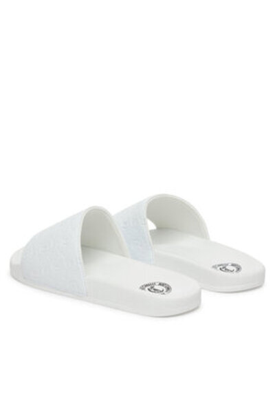 Just Cavalli Ανδρικές σαγιονάρες λευκές JUST CAVALLI-78QA3SZ5 ZSC31 003 ΛΕΥΚΕΣ