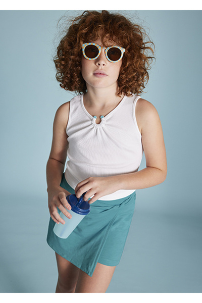 MAYORAL Κοριτσίστικο Σετ Με ριμπ μπλουζών και σορτς-φούστες 6224