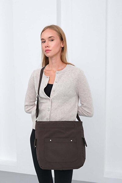 Shule Bags Movin Omuz Çantası Kahve