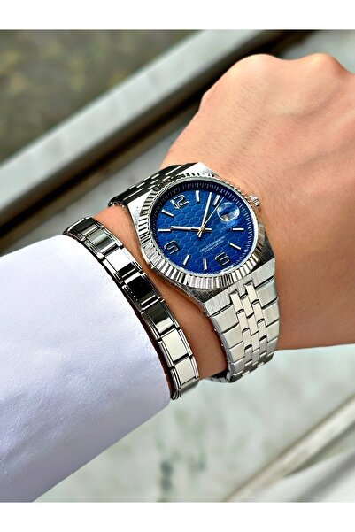 saat&istasyonu Babalar Günü Hediyesi Takvim Göstergeli Su Geçirmez Erkek Kol ...