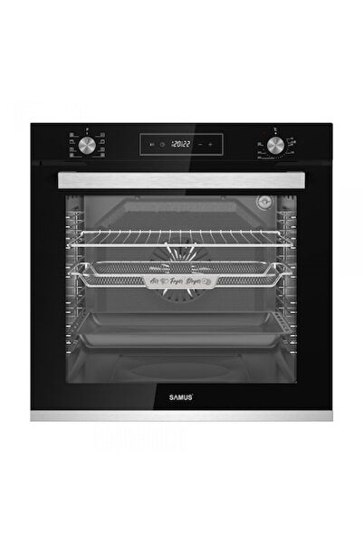 Samus Cuptor incirporabil SCE828GCF3D, 2500 W, 80 litri, Convectie 3D