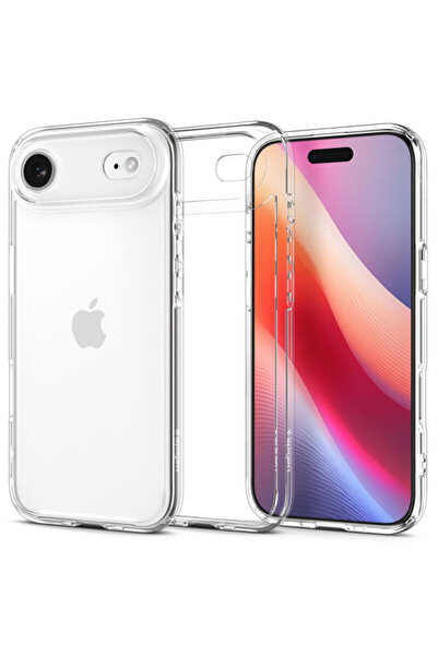 Spigen Husa iPhone 17 Air Ultra Hybrid, Transparenta