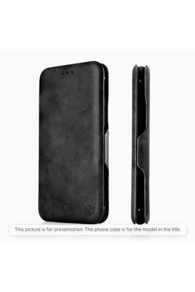 Techsuit Portofel Plus cu protecție 360° pentru Motorola Moto G05, negru