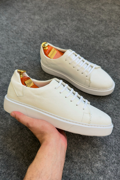 Greyybull Shoes Men's Genuine Leather Sneaker Shoes