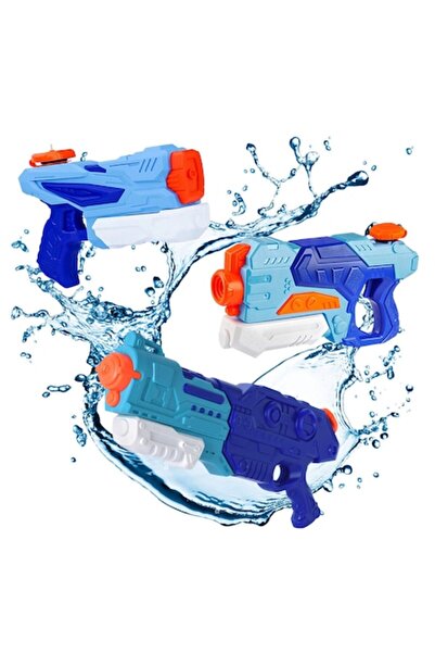 Optim Solution Σετ 3 x Πιστόλια Νερού για Παιδιά, OPTIM SOLUTION, 6+ Ετών, Καλοκαιρινά Παιχνίδια, Πισίνα, Παραλία, 1x 300 ml, 1x 50