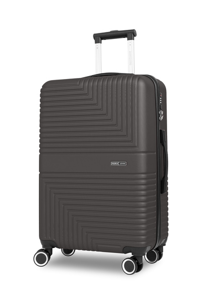 PARAJOHN Strato Lightweight Abs Hard Side 8 Spinner Wheels Luggage Checked-in Trolley Bag With Lock - 28 Inch