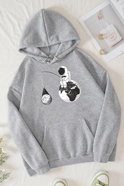 trendypassion Space Themed Printed Sweatshirt