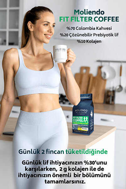 Moliendo Finest Coffee Fit Filtre Kahve (Öğütülmüş Filtre Kahve) 250 g