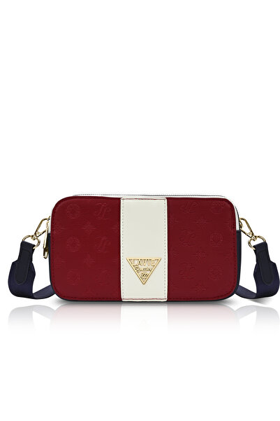 LAVIE SIGNATURE Women's Canyon Colourblock Slingbag (Red)
