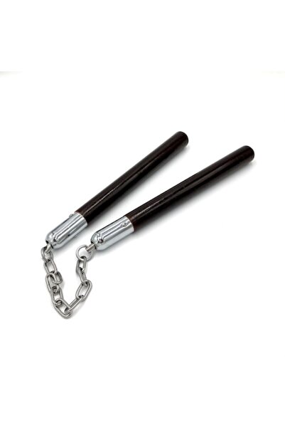 OEM Wooden nunchaku for martial arts, Ninja, 30 cm, brown