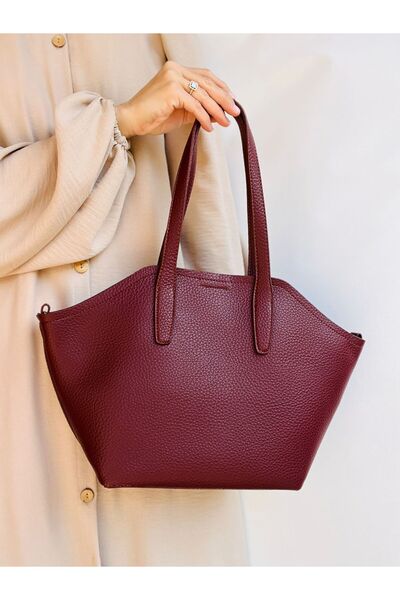 H&D COLLECTİON Miami Polo Clup 6 Compartment Women's Hand and Shoulder Strap Bag