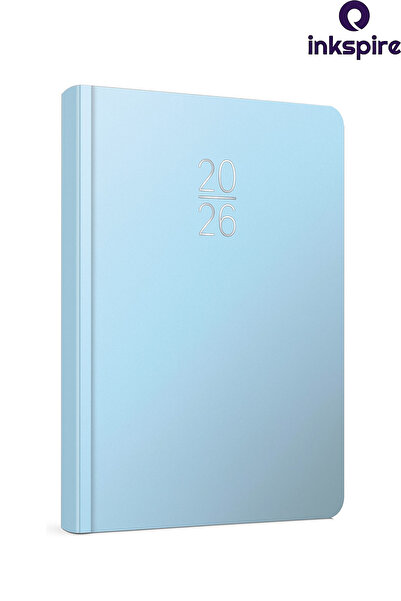 inkspire 2026 Ajanda Suni Deri Ciltli 14x20 Cm Çizgili 1 Adet Günlük Yıllık P...