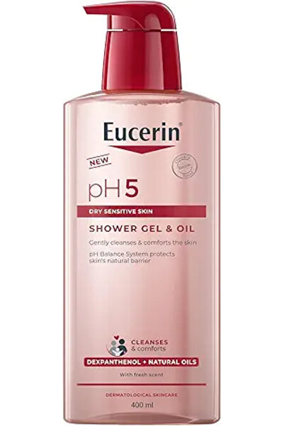 Eucerin جل الاستحمام والزيت Ph5 400 مل