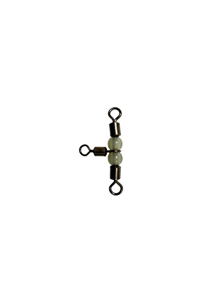 SEA HORSE Cross-Line Rolling Swivel 10*12 10 Pcs