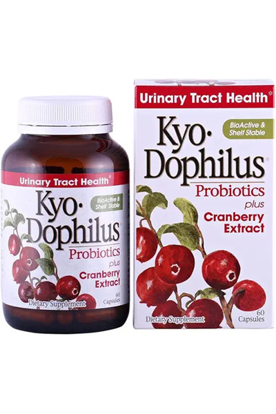 Kyolic كيو، دوفيلوس بروبيوتيك بلس كرانبيري إكست 60 كبسولة