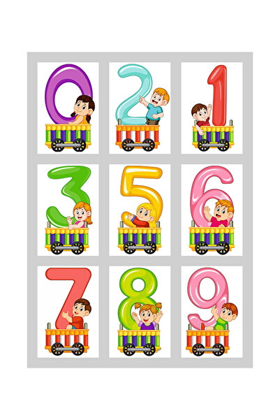 OEM Set 10 Cifre Magnetice