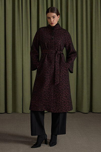 Aker Şal Yaka Kapitone Mont