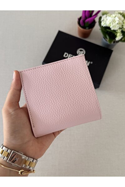 DERKON Genuine Leather Juno Model Women's Wallet in a Size That Will Fit in Any Bag