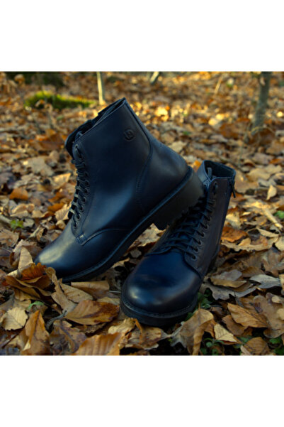 Cyclop Ghete din piele pentru bărbați - Albastru Zaragoza