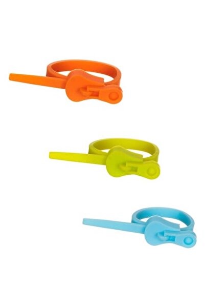 ANTBRO Σετ 5 εύκαμπτων κλιπ σιλικόνης Antbro® για σφράγιση Τσάντα , 16cm