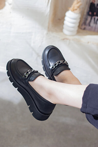 Adım Adım Mammamia Kadın Hakiki Deri Ekstra Rahat Casual Ayakkabı