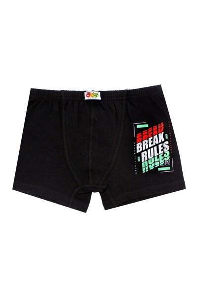 Öts Boys' Boxer 3-Pack Printed (96% Cotton - 4% Elastane)