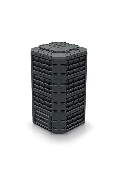Prosperplast Compostor de gradina, 1250 L, negru, Compogreen, Vario