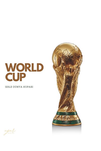 UĞUR MOBİLYA 36 cm DÜNYA KUPASI GOLD