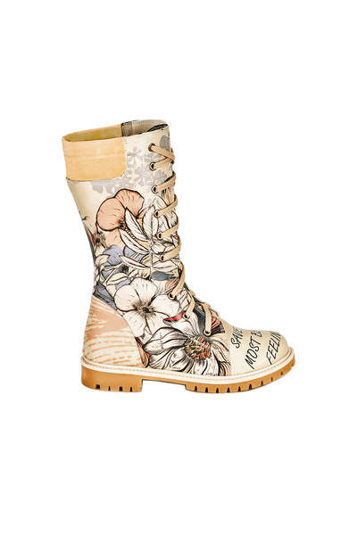 Streetfly Colorful Zippered Long Women's Boots